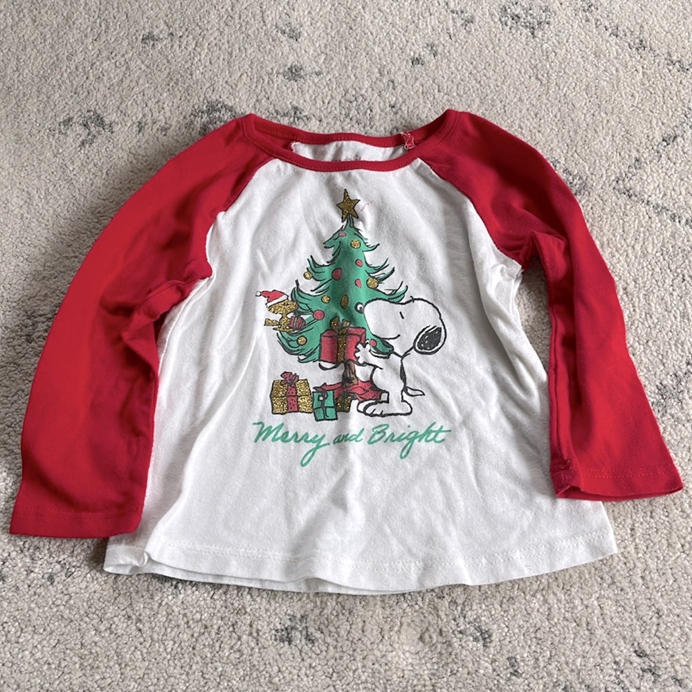 Snoopy jumping beans 12 Month Shirt
